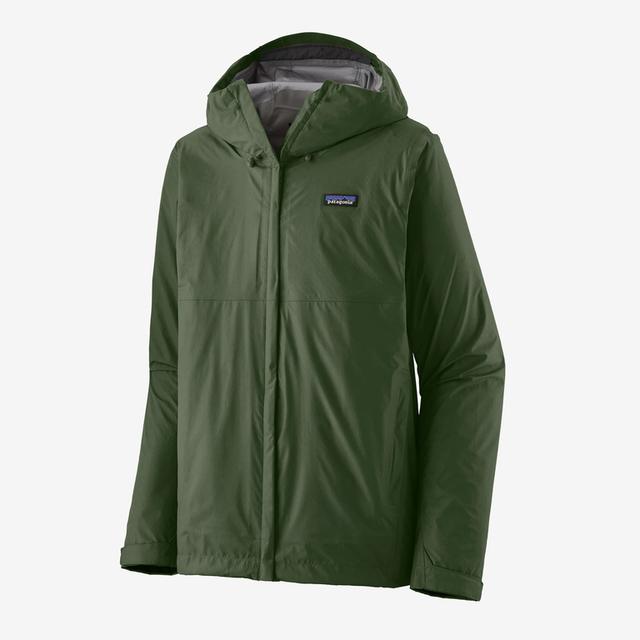 Patagonia Men&#39;s Torrentshell 3L Rain Jacket TPGN Torrey Pine Green