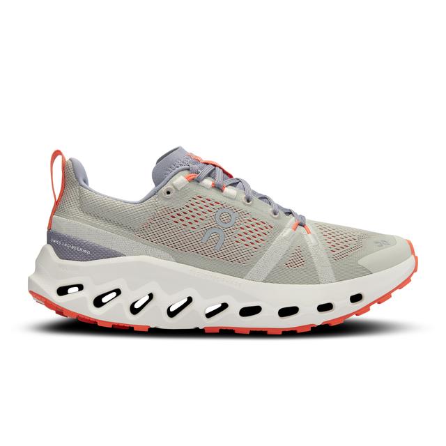 On Running Womens Cloudsurfer Trail Fossil | Ivory
