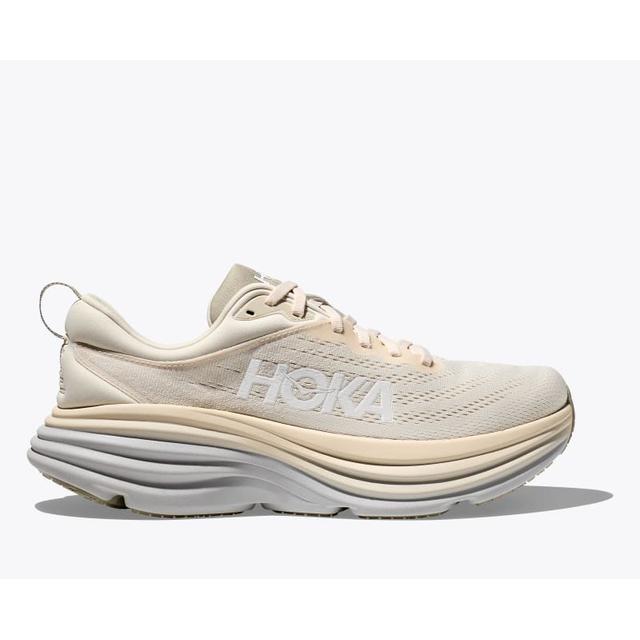 Hoka Mens Bondi 8 OKB Oat Milk/Barley