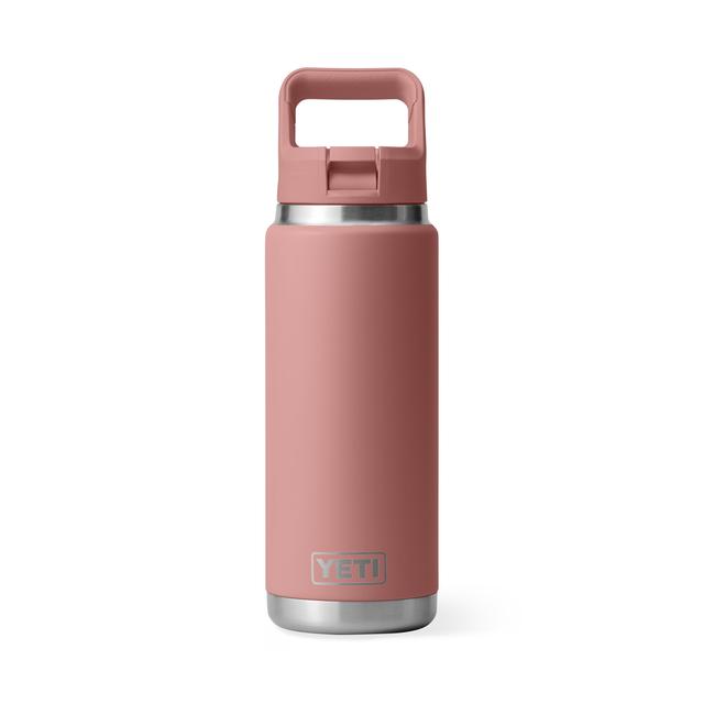 Yeti Rambler 26oz C Straw Bottle Sandstone Pink