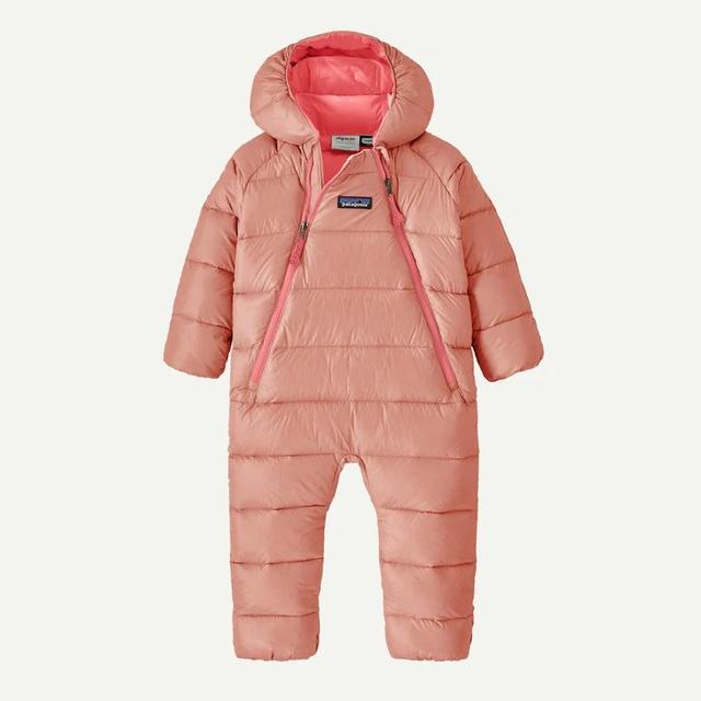 Patagonia Infant Hi-Loft Down Sweater Bunting MNTP Moment Pink