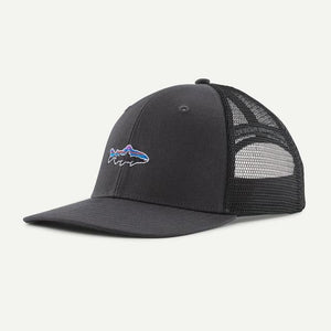 Patagonia Take a Stand Trucker Hat SIKB Stand Up Trout: Ink Black
