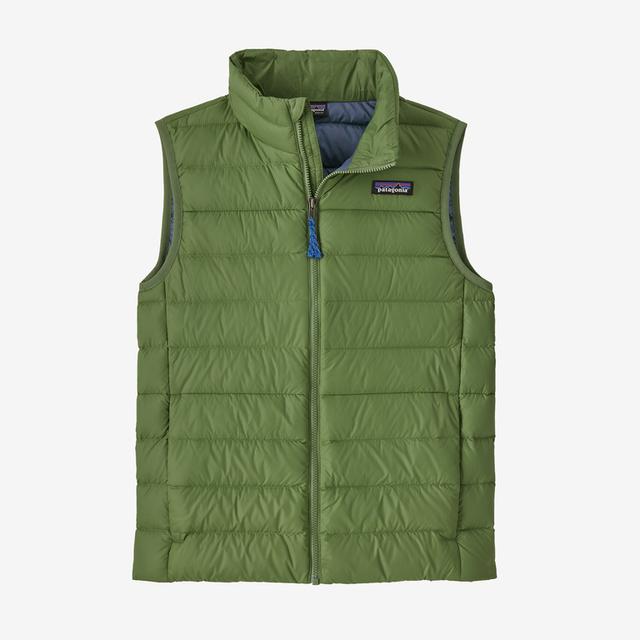 Patagonia Kids' Down Sweater Vest TNGR Terrain Green