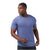 Smartwool Mens Active Mesh Short Sleeve P43 Nightfall Blue
