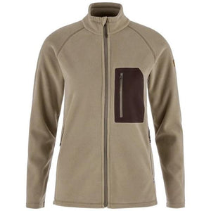 Fjallraven W Kaipak Fleece 244-294 Suede Brown-Black Oak