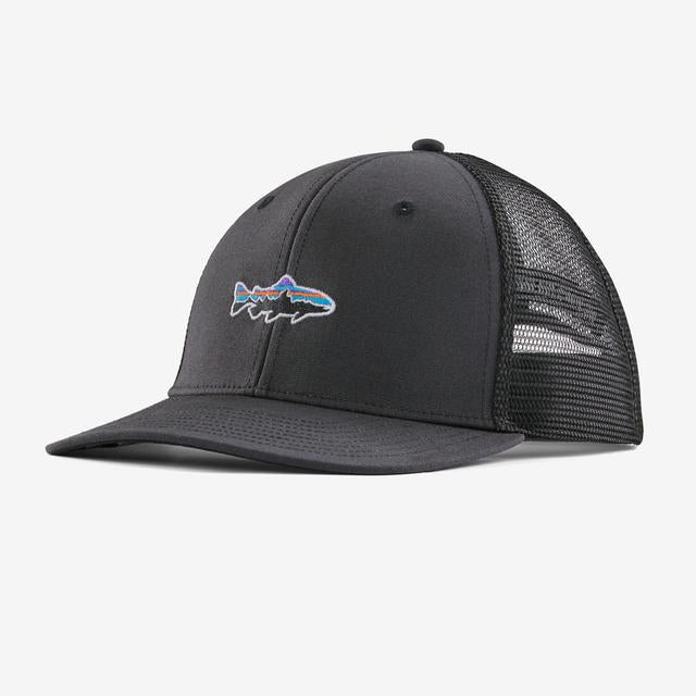Patagonia Stand Up Trout Trucker Hat INBK Ink Black