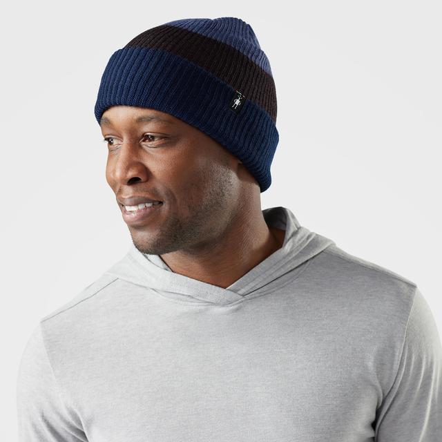 Smartwool Cantar Colorblock Beanie P43 Nightfall Blue