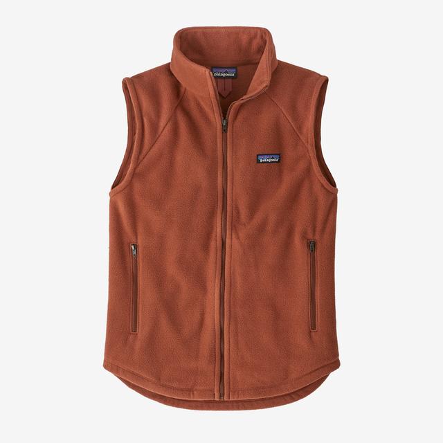 Patagonia W Classic Microdini Vest BURR Burnished Red