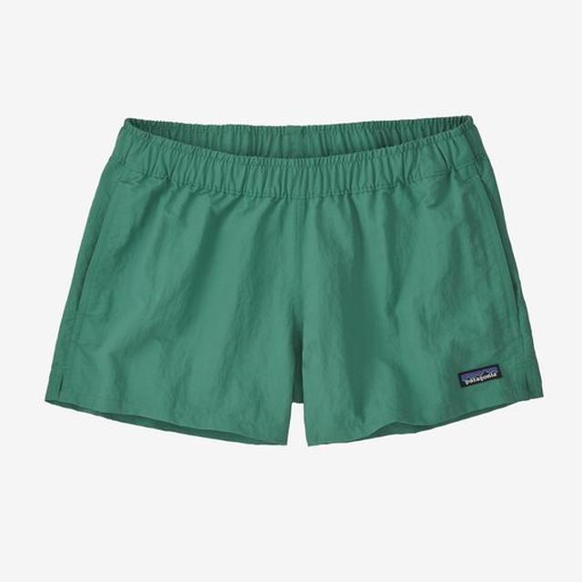 Patagonia Womens Barely Baggies Shorts - 2 1/2 in. HTG Heartleaf Green / L
