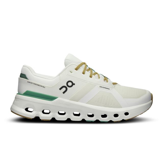 On Running Mens Cloudrunner 2 Wide Undyed | Green