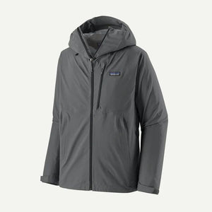Patagonia Mens Granite Crest Rain Jacket FBK Forge Grey w/Black