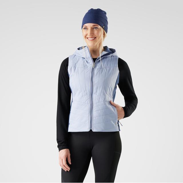 Smartwool Womens Smartloft Vest Q36 Icy Nightfall Blue