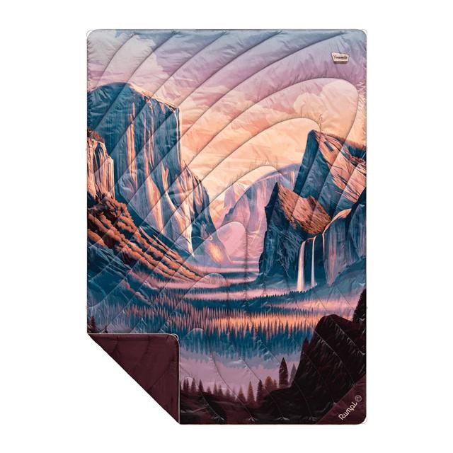 Rumpl Original Puffy Blanket - 1P National Park Yosemite Dawn