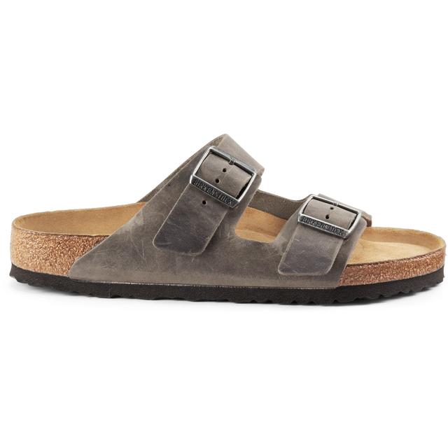 Birkenstock Arizona Soft Footbed Oiled Leather - Regular Iron