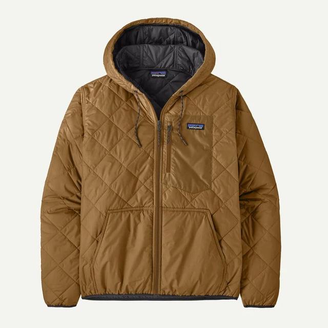 Patagonia M Diamond Quilted Bomber Hoody FW25 DRBN Deer Brown