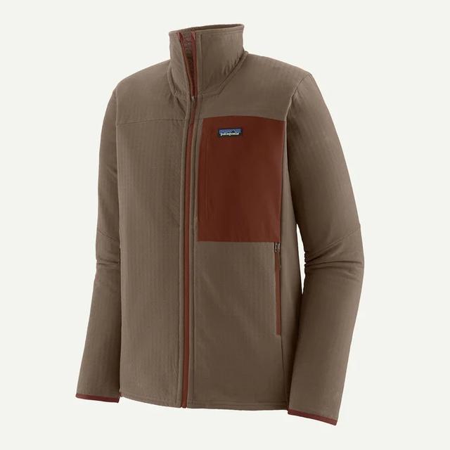 Patagonia Mens R2 TechFace Jacket RLB Marlow Brown / M