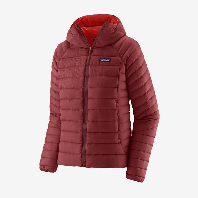 Patagonia Women&#39;s Down Sweater Hoody OXDR Oxide Red