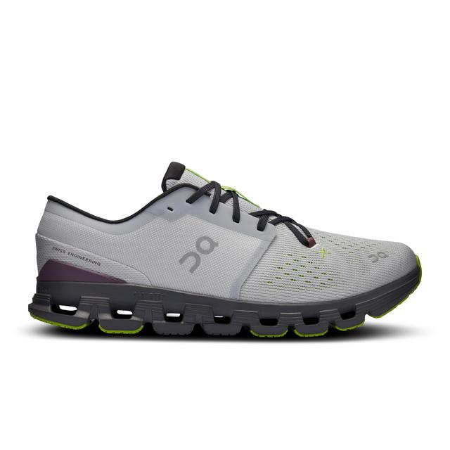 On Running Mens Cloud X 4 Glacier | Eclipse