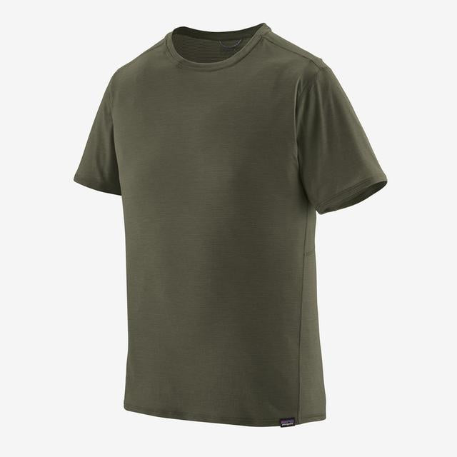 Patagonia Men&#39;s Capilene Cool Lightweight Shirt PNGX Pine Needle Green - Light Pine Needle Green X-Dye