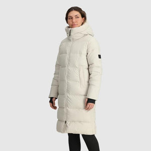 Outdoor Research Womens Coze Down Parka 3065 Smoky Quartz
