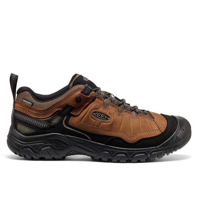 Keen Mens Targhee IV Waterproof Hiking Shoes 00003 Bison/Black