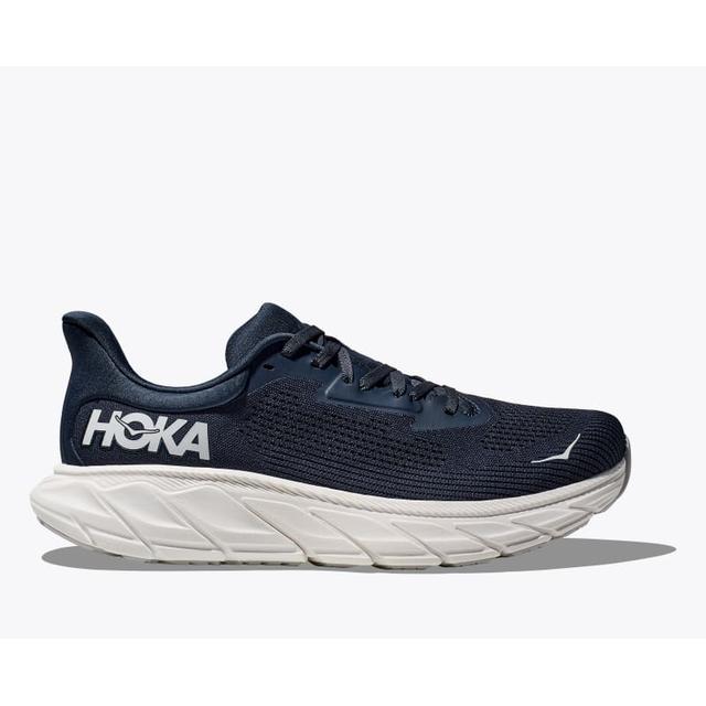 Hoka Mens Arahi 7 Outer Space / White