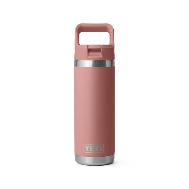 Yeti Rambler 18oz C Straw Bottle Sandstone Pink