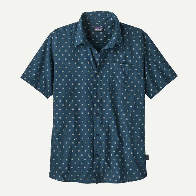 Patagonia Mens Go To Shirt SBLM Sun Beams: Lagom Blue