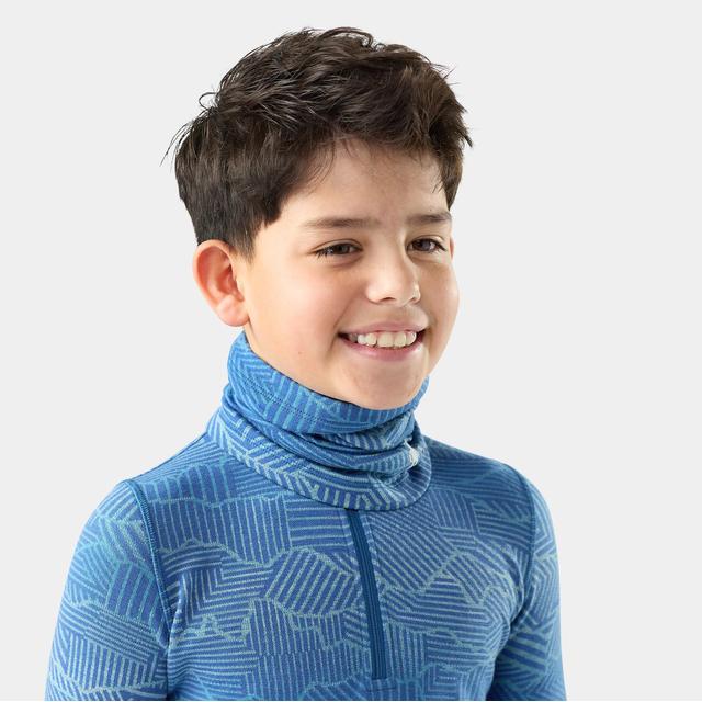 Smartwool Kids Merino 250 Neck Gaiter R53 Indigo Linear Peaks