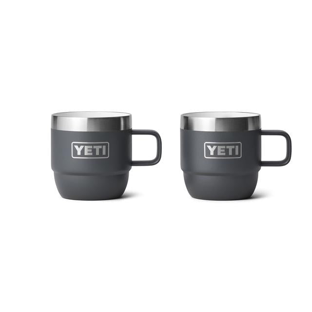 Yeti Rambler 6oz Mug 2pk Charcoal