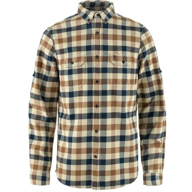 Fjallraven Mens Skog Shirt Fossil-Dark Navy