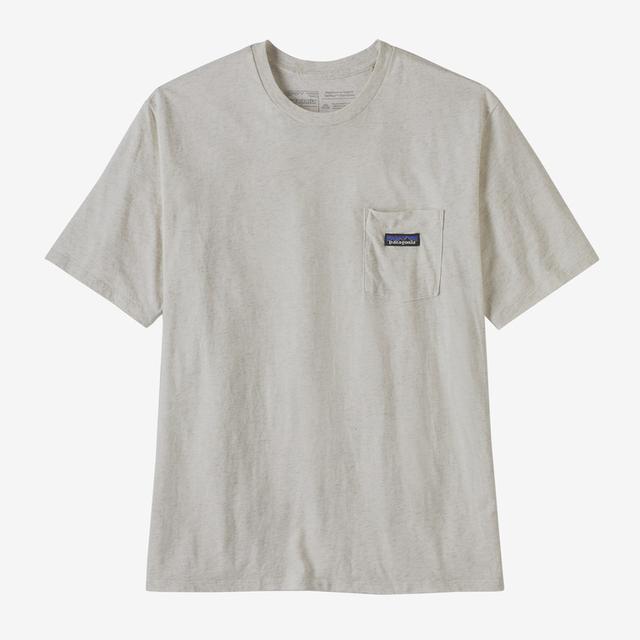 Patagonia M Daily Pocket Tee BCW Birch White