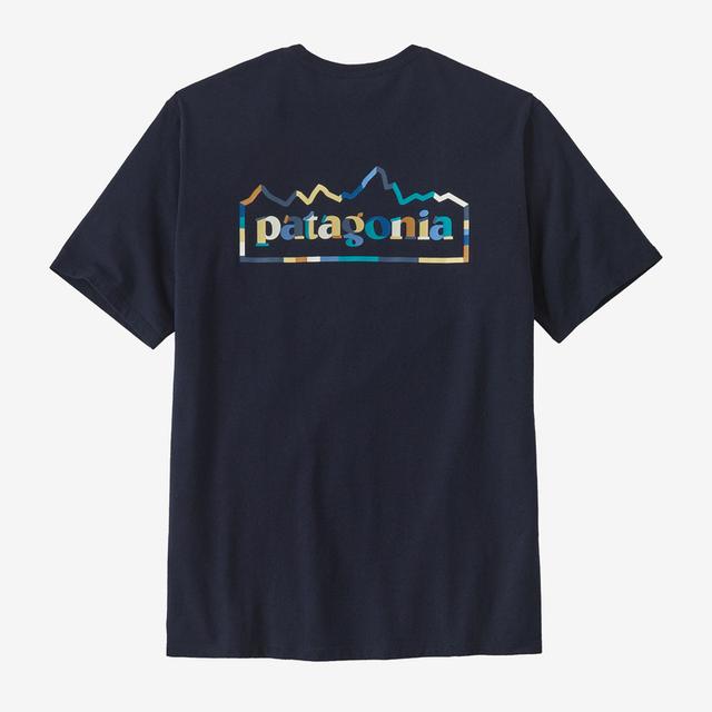 Patagonia Men&#39;s Unity Fitz Responsibili-Tee NENA New Navy