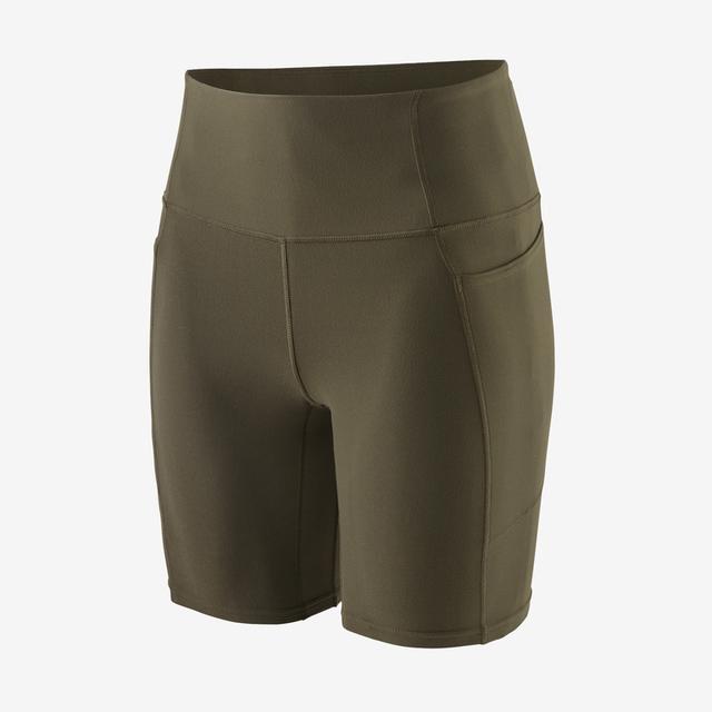 Patagonia W Maipo Shorts - 8 in. PNGR Pine Needle Green