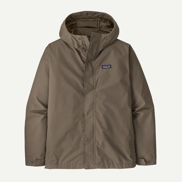 Patagonia Mens Jackson Glacier Rain Jacket RLB Marlow Brown / M