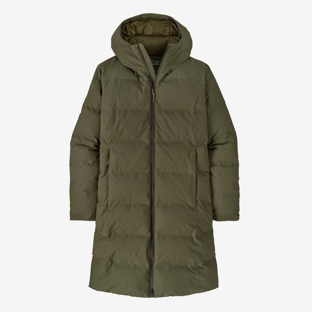 Patagonia W Jackson Glacier Parka BNG Basin Green / S