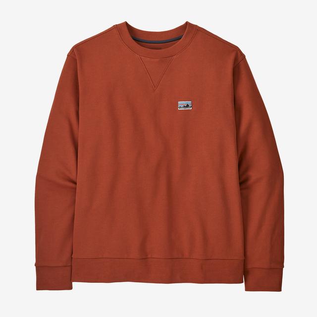 Patagonia M Daily Crewneck Sweatshirt BURR Burnished Red