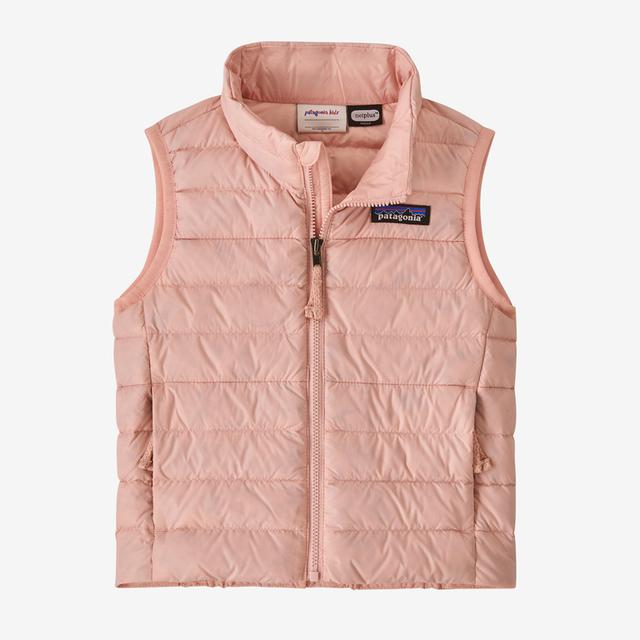 Patagonia Baby Down Sweater Vest MAPI Mallow Pink