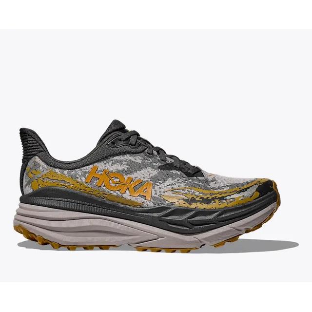 Hoka Mens Stinson 7 BCMN Black/Cement