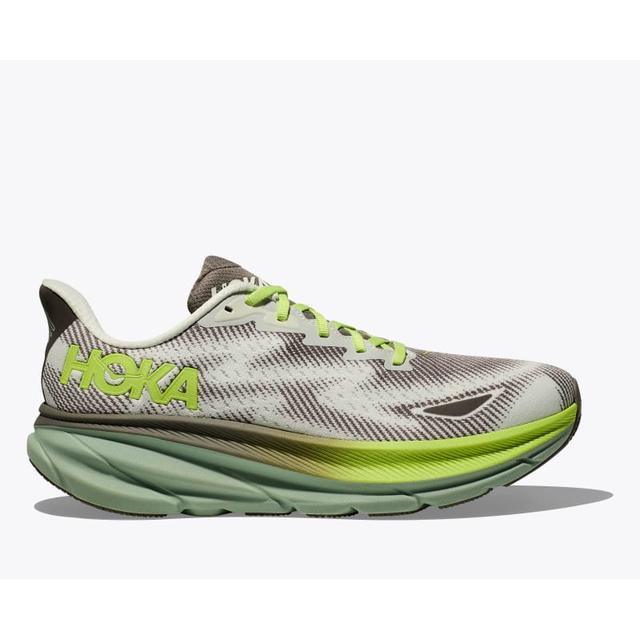 Hoka Mens Clifton 9 Gtx STLV Slate/Aloe Vera