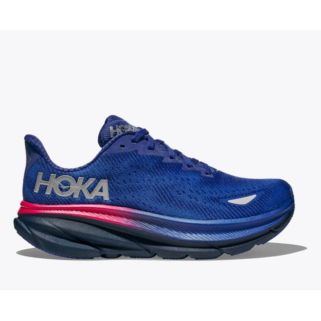 Hoka Womens Clifton 9 GTX DBES Dazzling Blue / Evening