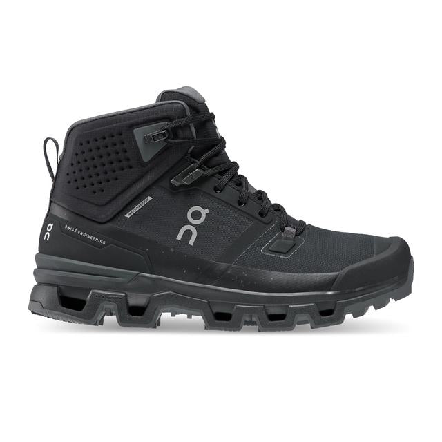 On Running Womens Cloudrock 2 Waterproof Black | Eclipse