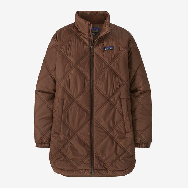 Patagonia W Pine Bank Insulated Parka MLBN Molasses Brown