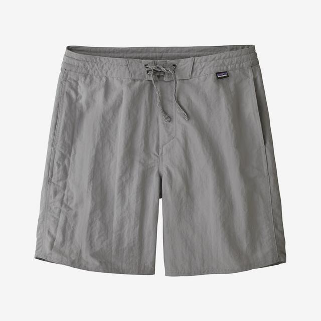 Patagonia Men's Wavefarer Hybrid Walk Shorts - 18 in. SGRY Salt Grey