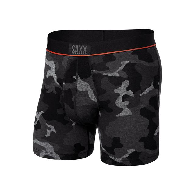 Saxx Underwear Co. Mens Ultra Boxer Brief SCB Supersize Camo-Black