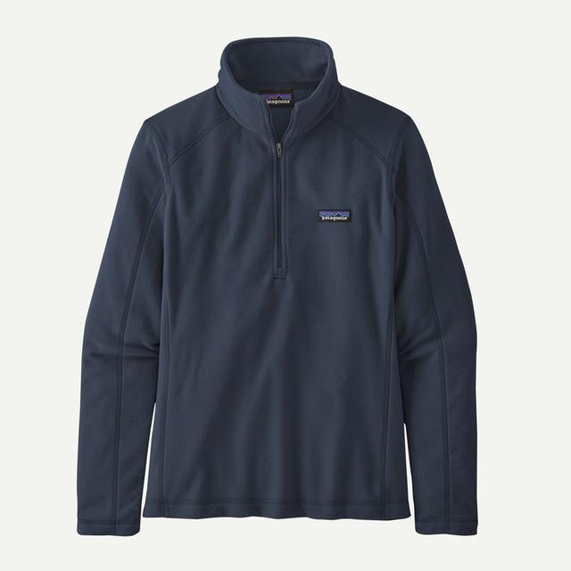 Patagonia Womens Micro D 1/4 Zip New Navy