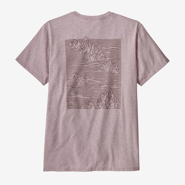 Patagonia M Strataspire Responsibili-Tee ECPU Echo Purple