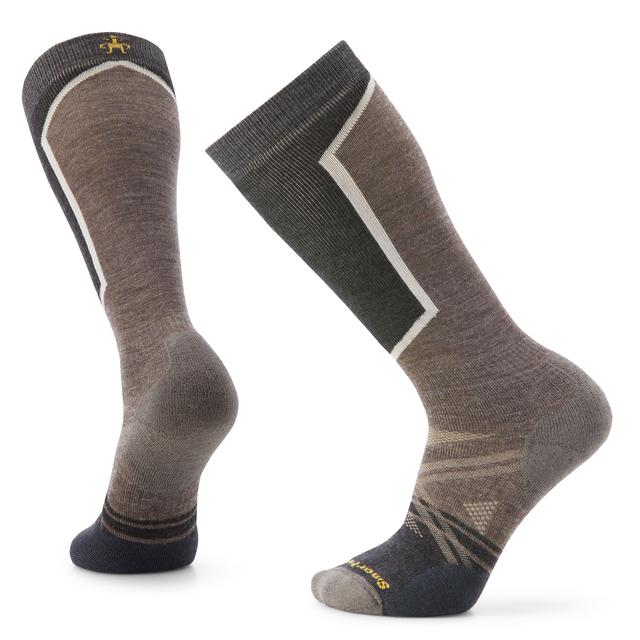 Smartwool Mens Ski Full Cushion Over The Calf Socks 236 Taupe
