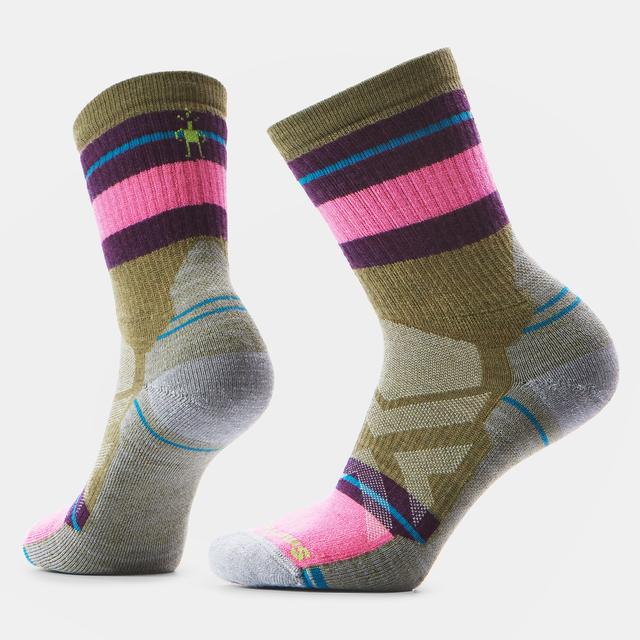 Smartwool Womens Hike Full Cushion Saturnsphere Crew Socks K18 Winter Moss