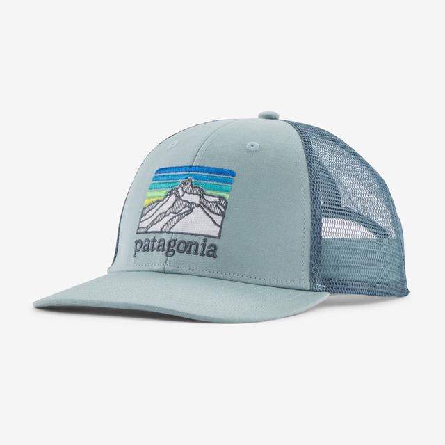 Patagonia Line Logo Ridge LoPro Trucker Hat TMBL Thermal Blue